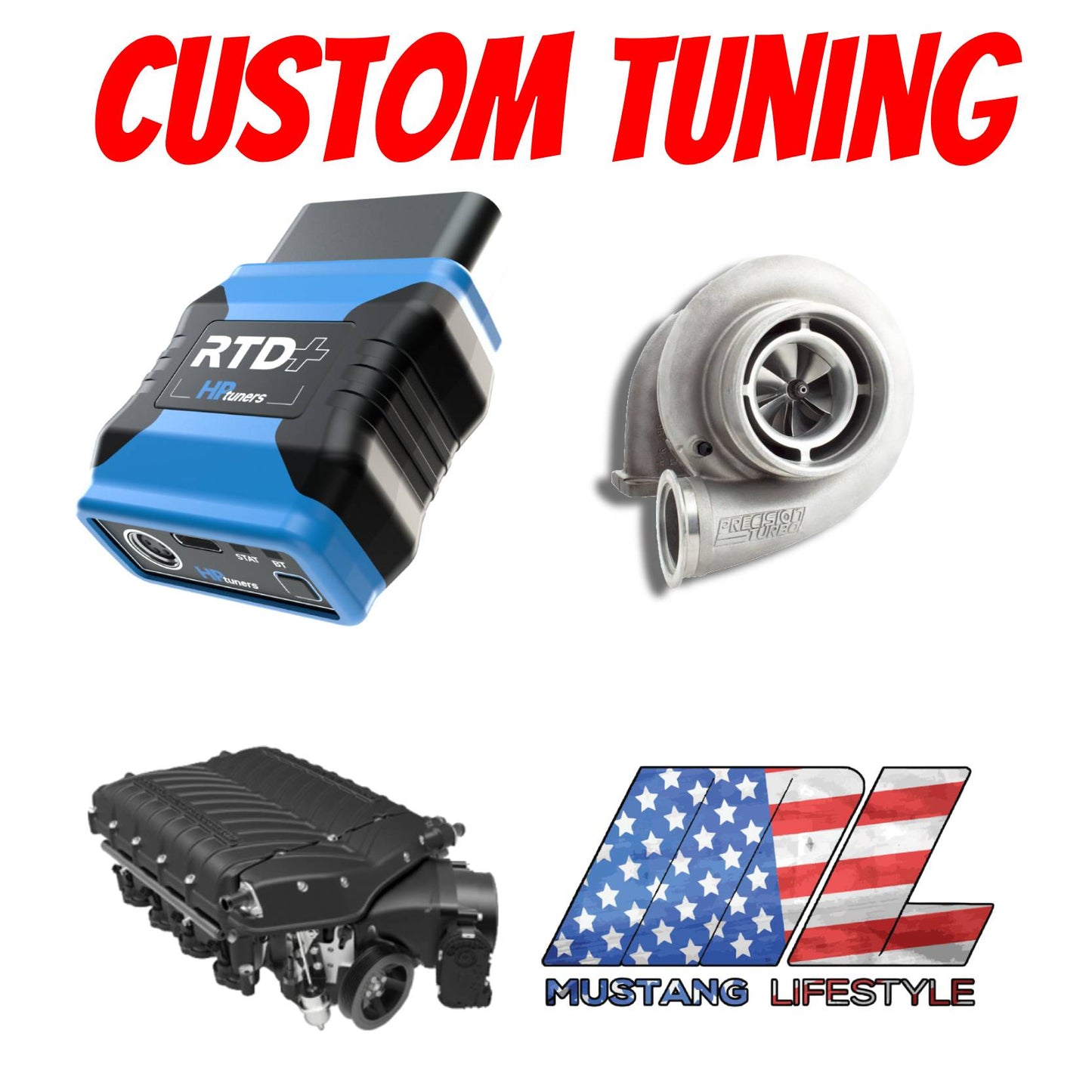 ML Tune for 2015-2017 Mustang GT Boosted with RTD 4