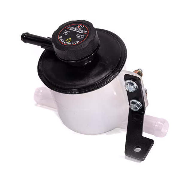 GENERIC INTERCOOLER SYSTEM DEGAS BOTTLE, LID, BRACKET WITH 3/4" IN/OUT