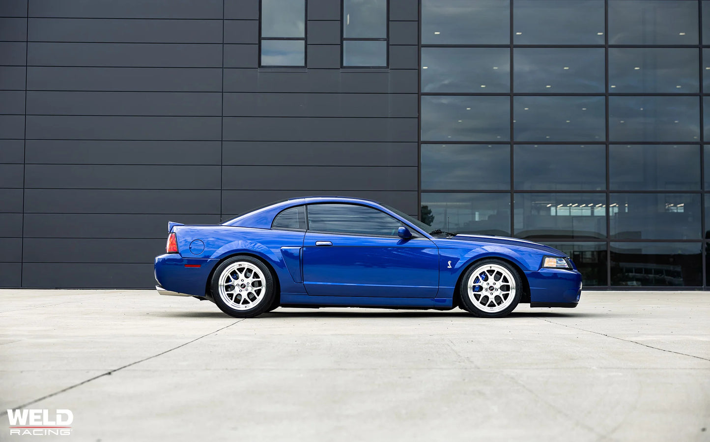 Weld Solana Street Wheels for 99-04 Mustang GT Saleen Roush Cobra (Gloss Machined)
