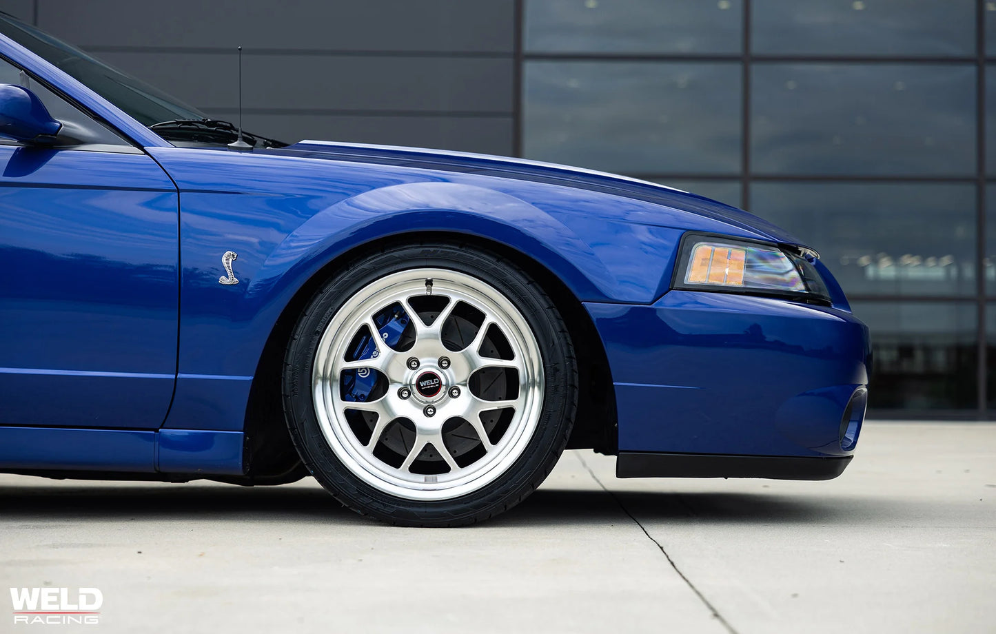 Weld Solana Street Wheels for 99-04 Mustang GT Saleen Roush Cobra (Gloss Machined)