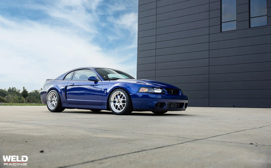 Weld Solana Street Wheels for 99-04 Mustang GT Saleen Roush Cobra (Gloss Machined)