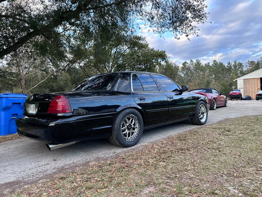 Weld Laguna Drag Pack for Marauder 2003-2004 Crown Vic Grand Marquis