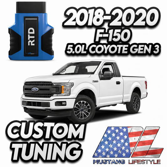 ML Tune for 2018-2020 F150 5.0L 93 + E85 Flex Fuel Naturally Aspirated with RTD 4