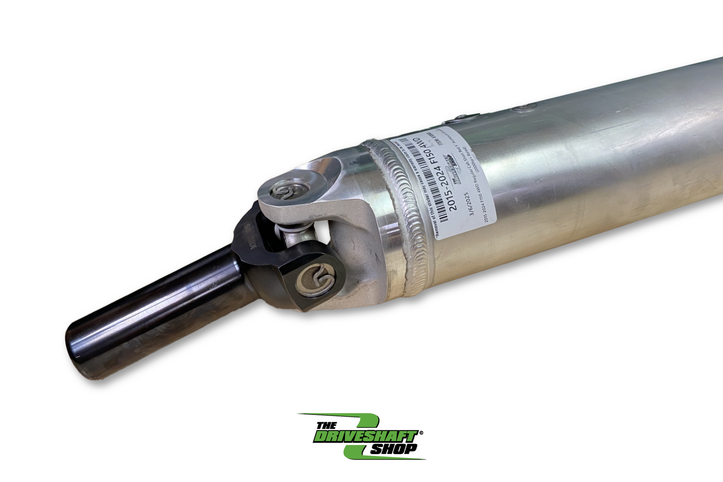 DSS 2015-2024 Ford F150 (4WD-RCSB-8.8 Rear-End) 1400HP Rated Direct Fit Aluminum 4″ Driveshaft