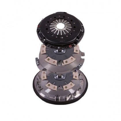 Vengeance Stage 3 Clutch Foxbody Six Puck Twin Disc - 26 Spline Upgrade (1986 - 1995 Ford Mustang 5.0) - DM3-07-01-26T