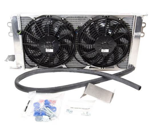 VMP DUAL-FAN TRIPLE PASS HEAT EXCHANGER FOR '15+ MUSTANG
