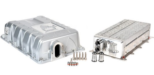 VMP APEX PREDATOR SUPERCHARGER LID & RACE CORE SILVER '20+ GT500 & '23+ RAPTOR 5.2 L