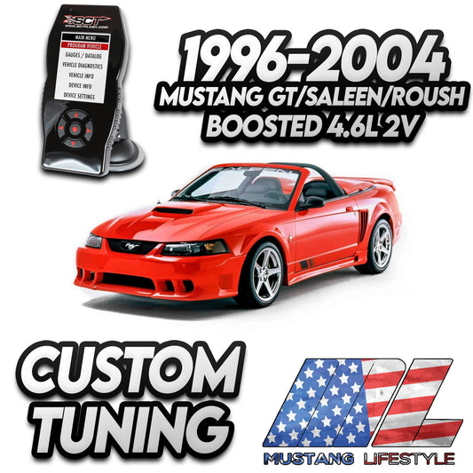 ML Tune for Boosted 96-04 Mustang GT, Saleen, and Roush SCT Remote Tune