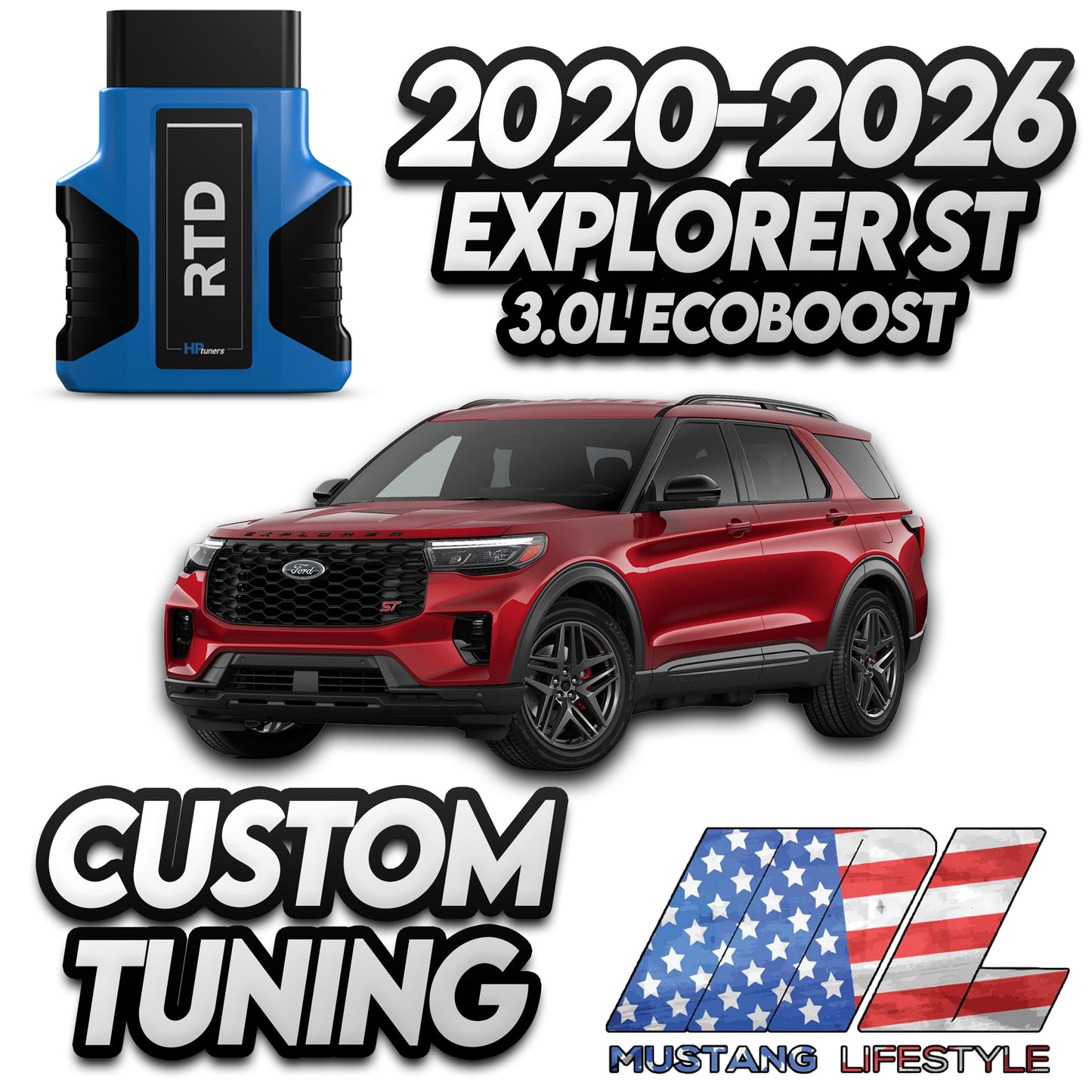 ML Tune for 2020-2026 Explorer ST/Aviator 3.0L Twin Turbo Ecoboost