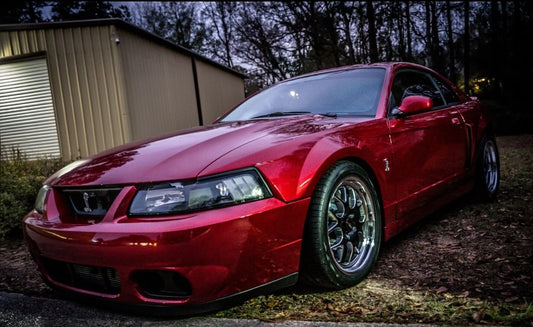 Weld Solana Street Wheels for 99-04 Mustang GT Saleen Roush Cobra (Gloss Black Milled)