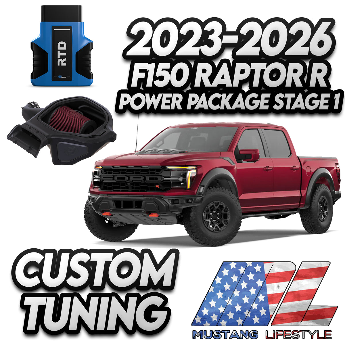 2023+ Raptor R Power Package Stage 1