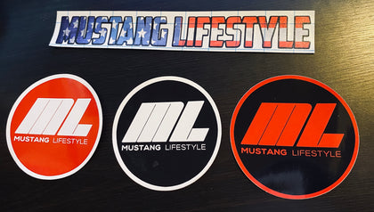 Mustang Lifestyle Sticker Bundle Pack