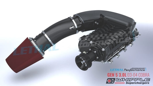 2003-2004 SVT Cobra WK-2115CB Gen 5 3.0L Crusher Supercharger Kit - Whipple Superchargers